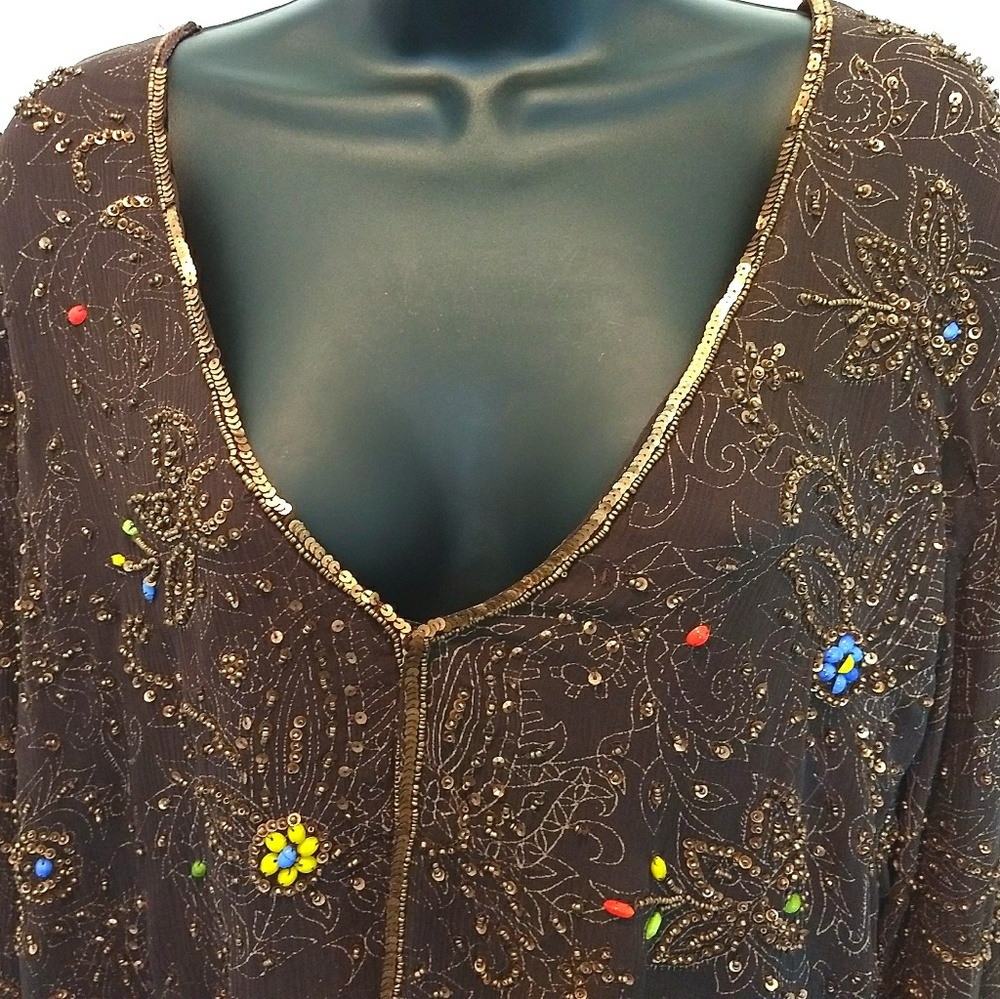 Gorgeous Beaded Chico's Jacket